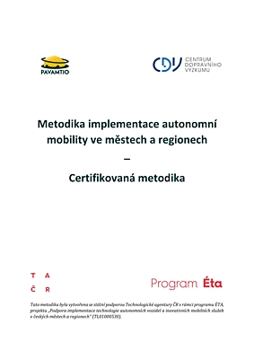 Metodika implementace autonomní mobility ve městech a regionech