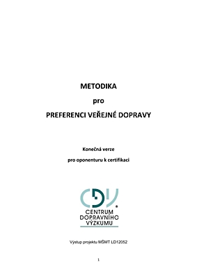  METHODOLOGY FOR PUBLIC TRANSPORT PREFERENCE